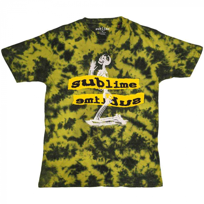 Sublime Unisex T-Shirt: Praying Skeleton (Wash Collection) [1]
