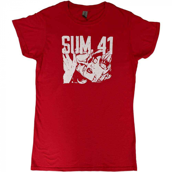 Sum 41 Ladies T-Shirt: Embrace (Ex-Tour) [1]