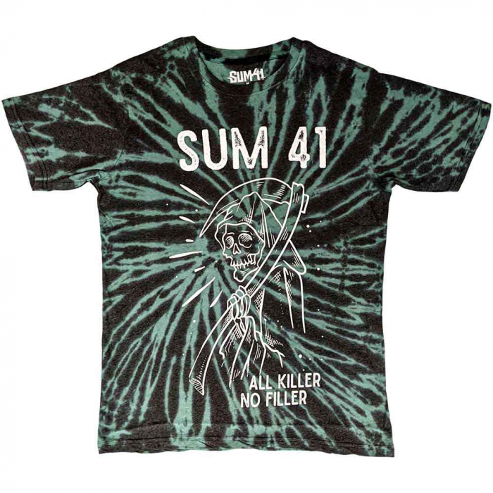 Sum 41 Unisex T-Shirt: Reaper (Wash Collection) [1]