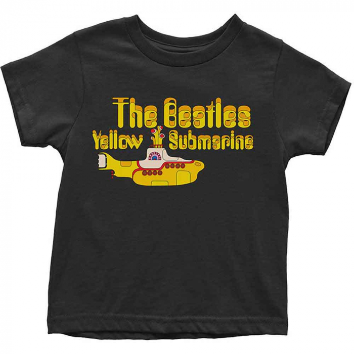 The Beatles Kids Toddler T-Shirt: Yellow Submarine Logo & Sub (12 Months) [1]