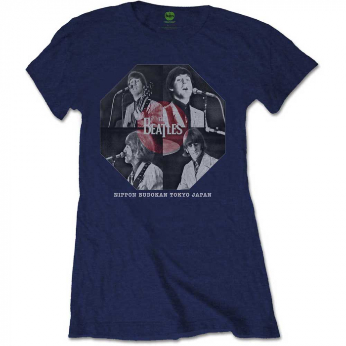 The Beatles Ladies T-Shirt: Budokan Octagon [1]