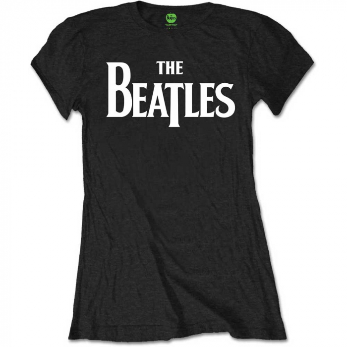The Beatles Ladies T-Shirt: Drop T (Retail Pack) [1]