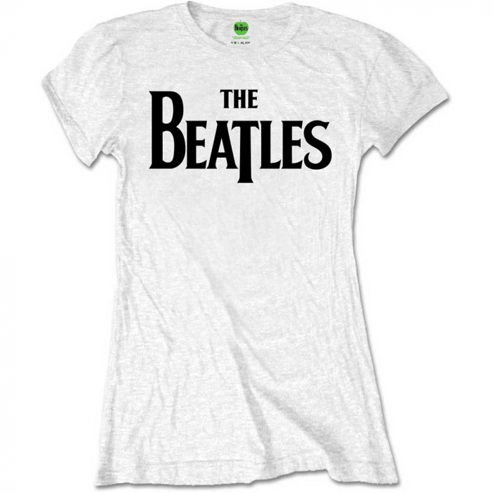 The Beatles Ladies T-Shirt: Drop T (Retail Pack) [1]