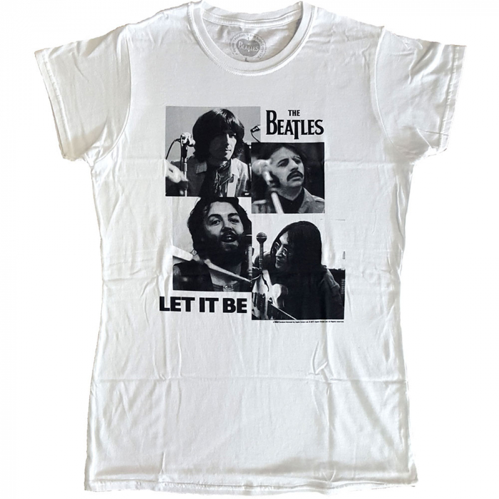 The Beatles Ladies T-Shirt: Let It Be [1]