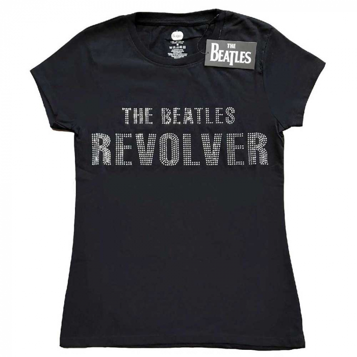The Beatles Ladies T-Shirt: Revolver Crystals (Embellished) [1]