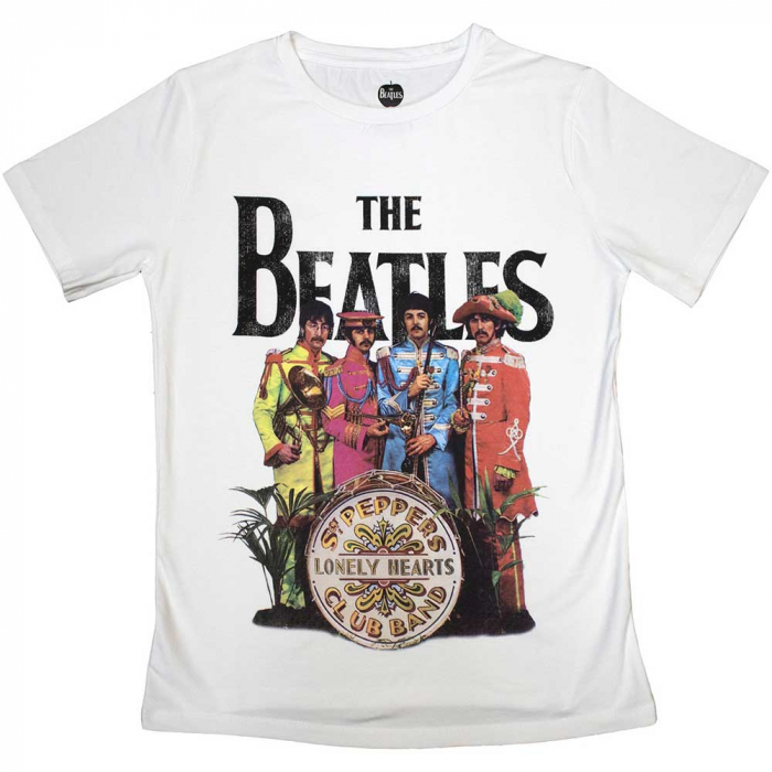 The Beatles Ladies T-Shirt: Sgt Pepper [1]