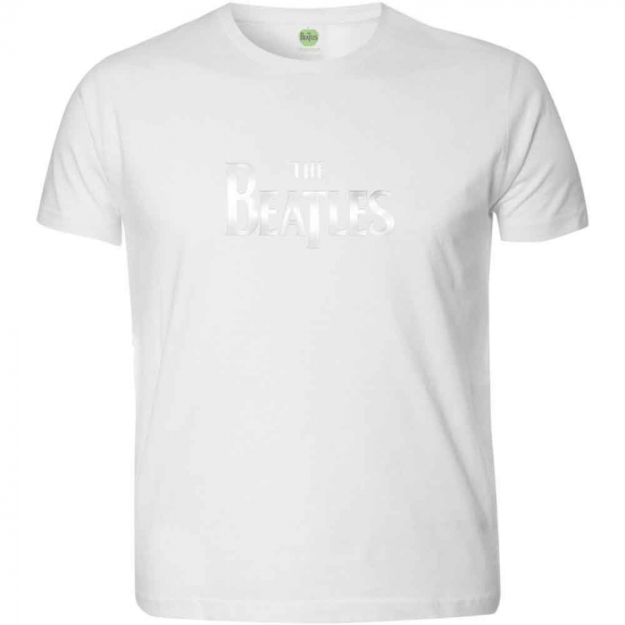 The Beatles Unisex Hi-Build T-Shirt: Drop T Black-On-Black [1]