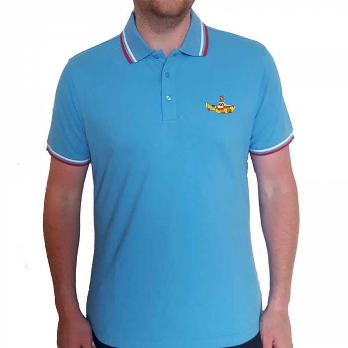 The Beatles Unisex Polo Shirt: Yellow Submarine [1]