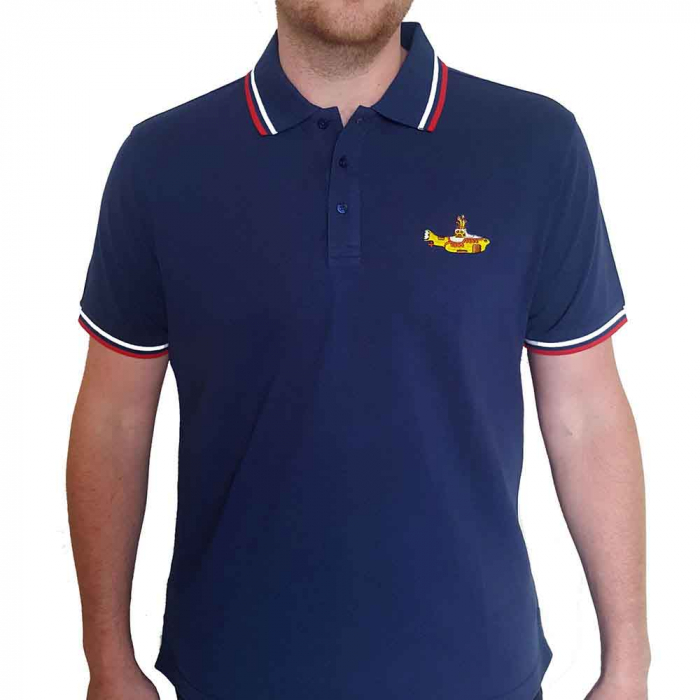 The Beatles Unisex Polo Shirt: Yellow Submarine [1]