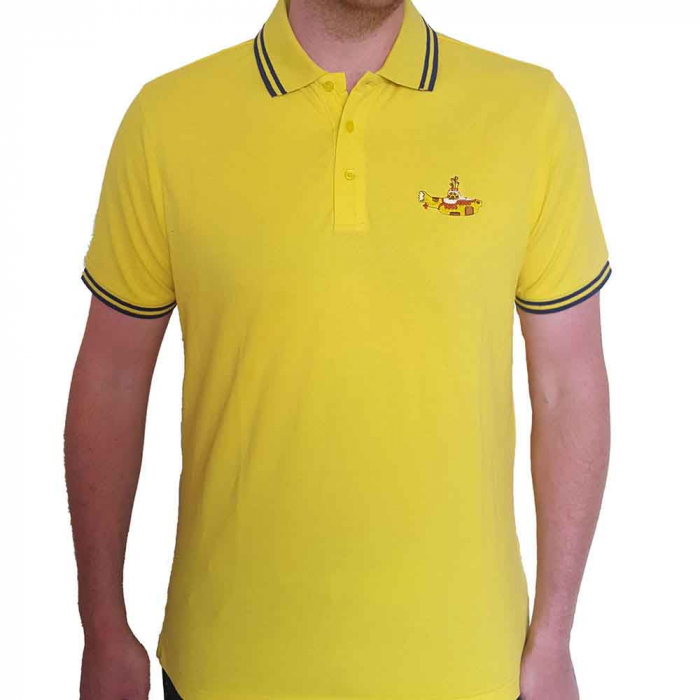The Beatles Unisex Polo Shirt: Yellow Submarine [1]