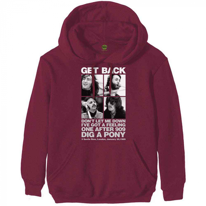 The Beatles Unisex Pullover Hoodie: 3 Savile Row [1]