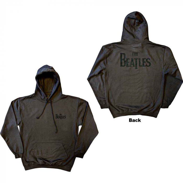 The Beatles Unisex Pullover Hoodie: Drop T Logo (Back Print) [1]