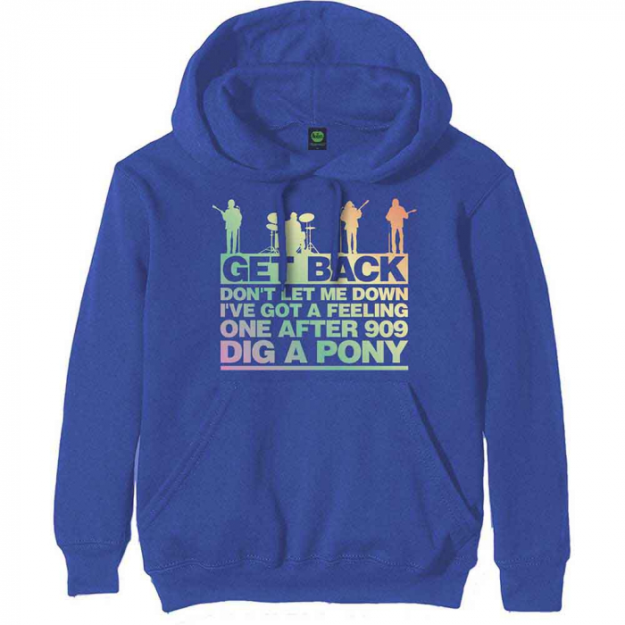 The Beatles Unisex Pullover Hoodie: Get Back Gradient [1]