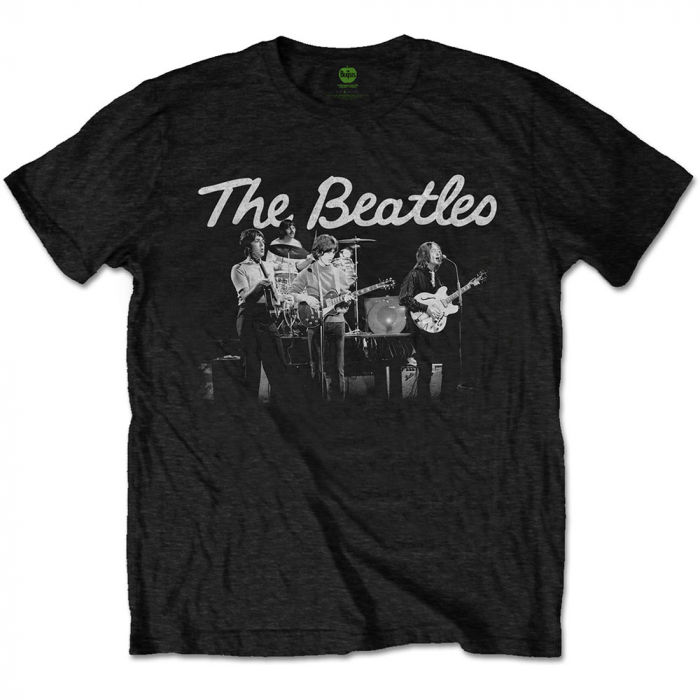 The Beatles Unisex T-Shirt: 1968 Live Photo [1]