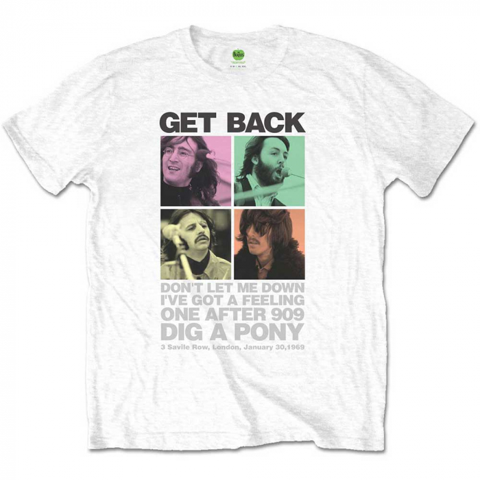 The Beatles Unisex T-Shirt: 3 Savile Row [1]