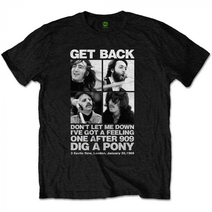 The Beatles Unisex T-Shirt: 3 Savile Row [1]