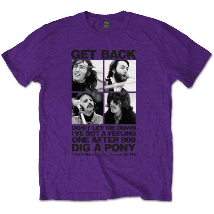The Beatles Unisex T-Shirt: 3 Savile Row [1]