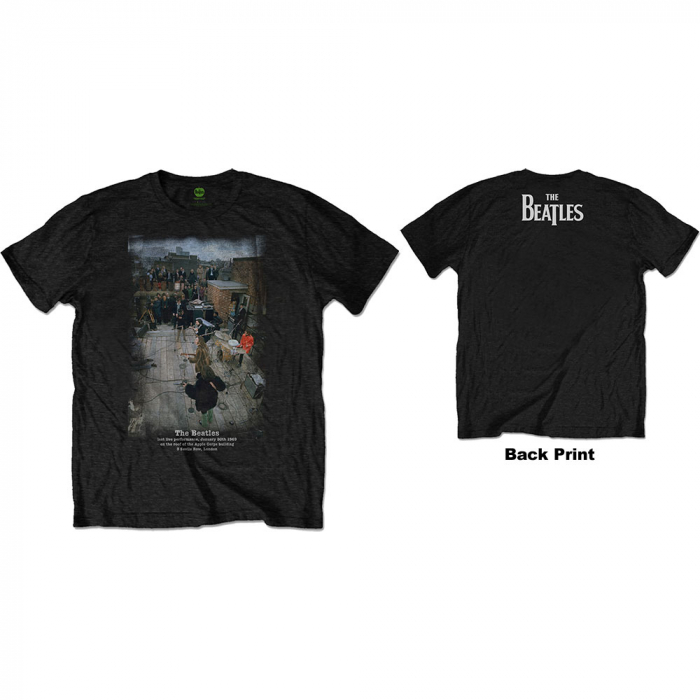 The Beatles Unisex T-Shirt: 3 Savile Row (Back Print) [1]