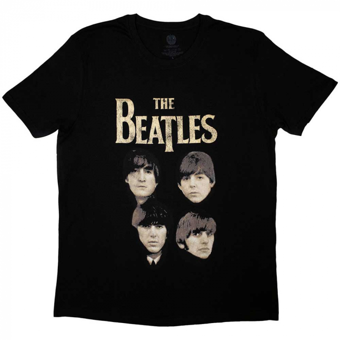 The Beatles Unisex T-Shirt: 4 Heads [1]