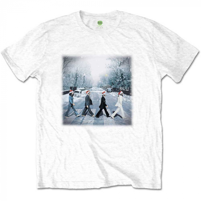 The Beatles Unisex T-Shirt: Abbey Christmas [1]