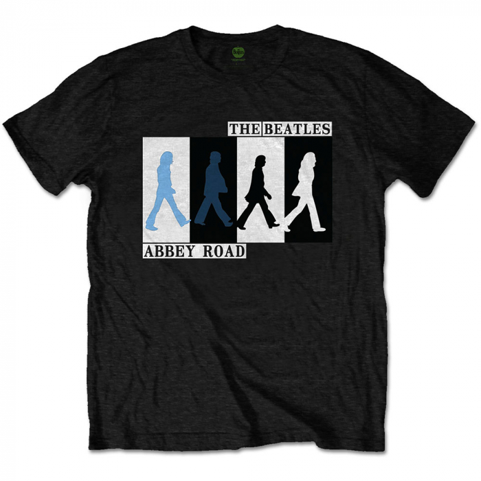 The Beatles Unisex T-Shirt: Abbey Road Colours Crossing [1]