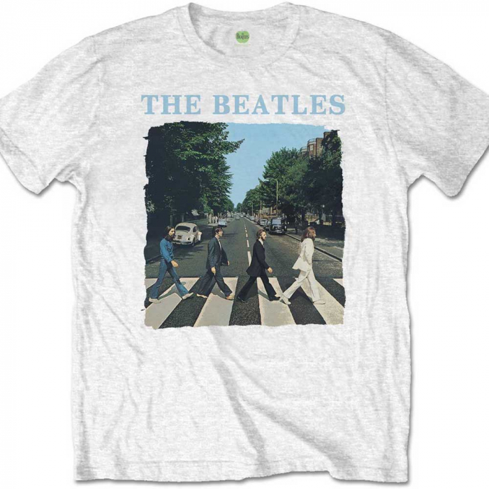 The Beatles Unisex T-Shirt: Abbey Road & Logo [1]