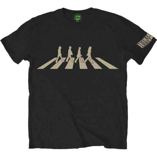 The Beatles Unisex T-Shirt: Abbey Road Silhouette [1]