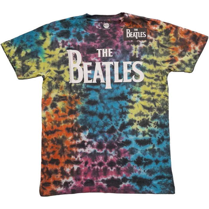 The Beatles Unisex T-Shirt: Drop T Logo (Wash Collection) [1]