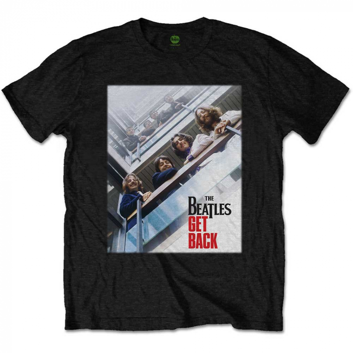 The Beatles Unisex T-Shirt: Get Back Poster [1]