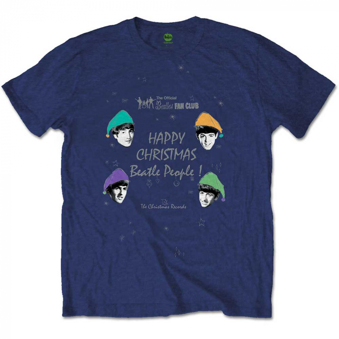 The Beatles Unisex T-Shirt: Happy Christmas [1]