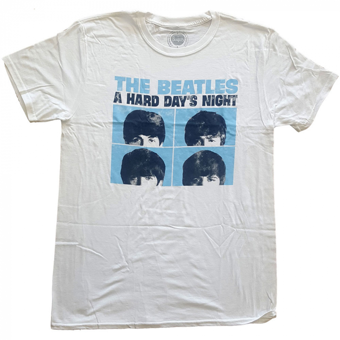 The Beatles Unisex T-Shirt: Hard Days Night Pastel [1]