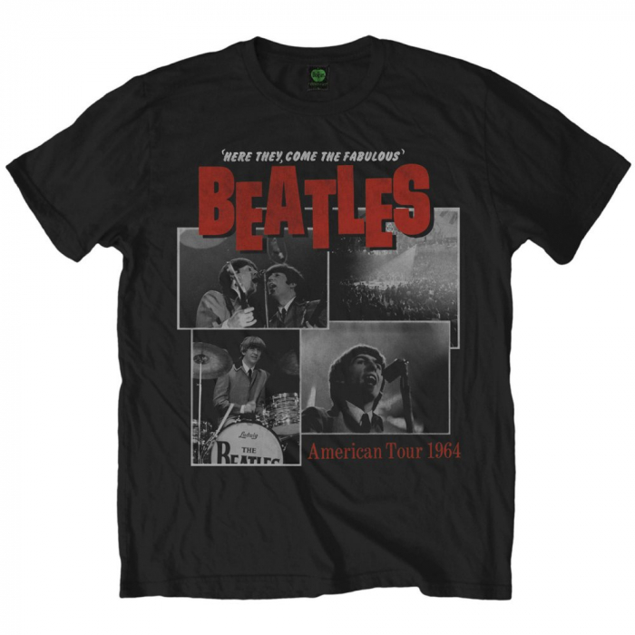 The Beatles Unisex T-Shirt: Here They Come [1]