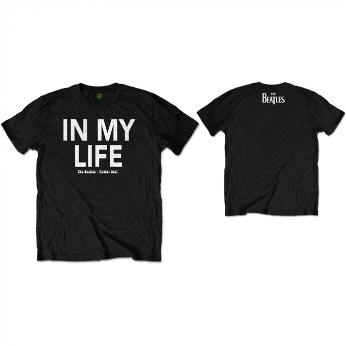 The Beatles Unisex T-Shirt: In My Life (Back Print) [1]