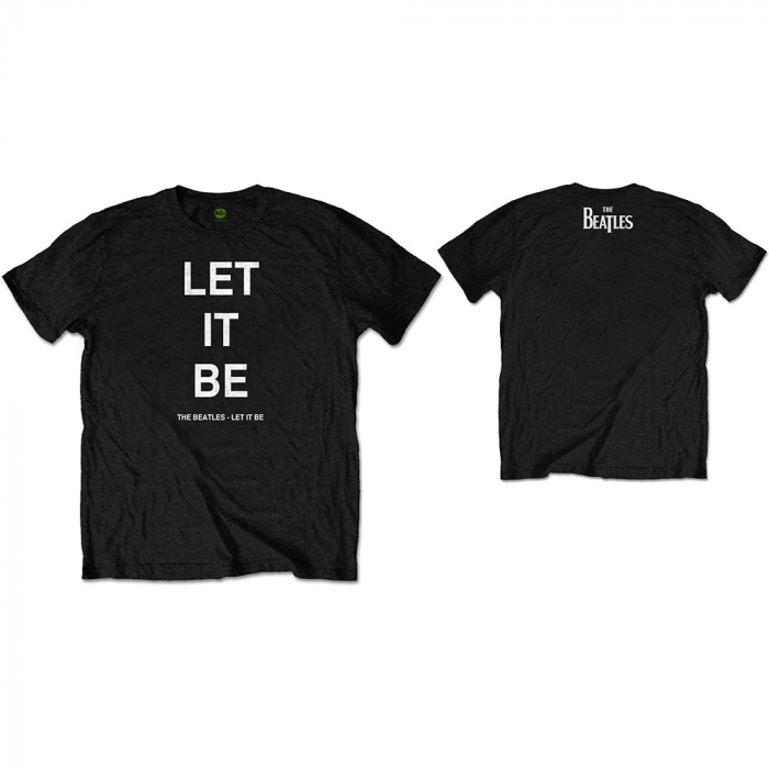 The Beatles Unisex T-Shirt: Let It Be (Back Print) [1]