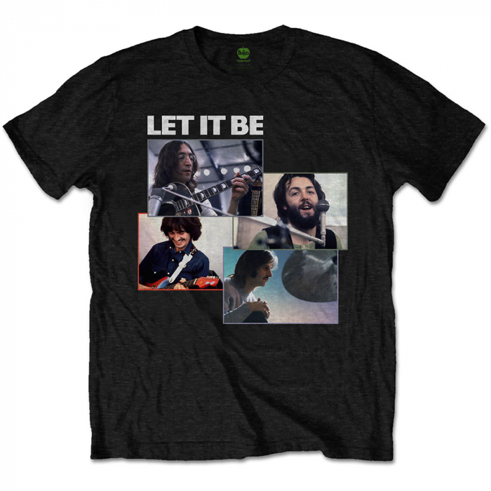 The Beatles Unisex T-Shirt: Let It Be Recording Shots [1]