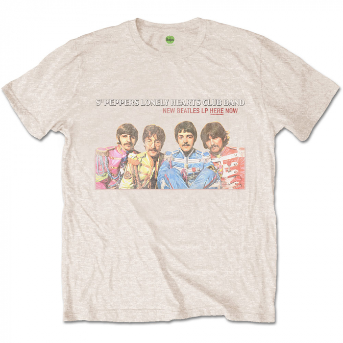 The Beatles Unisex T-Shirt: LP Here Now [1]