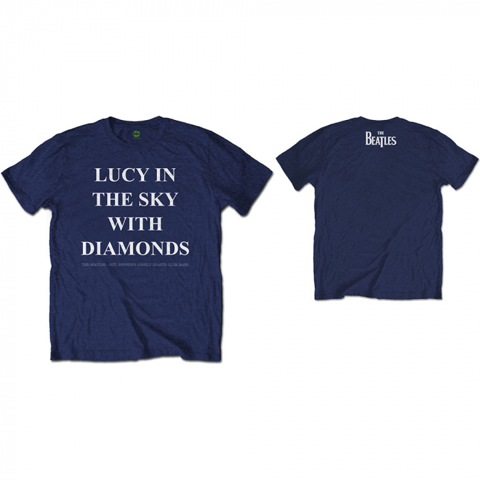 The Beatles Unisex T-Shirt: Lucy In The Sky With Diamonds (Back Print) [1]