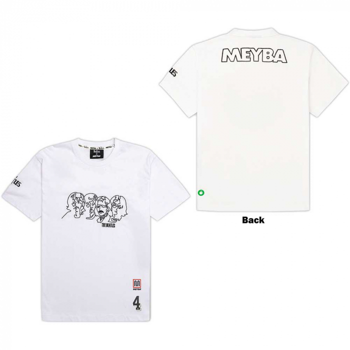 The Beatles Unisex T-Shirt: Meyba Embroidered [1]