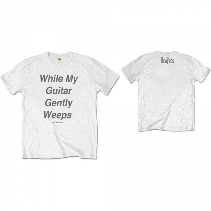 The Beatles Unisex T-Shirt: My Guitar Gently Weeps (Back Print) [1]