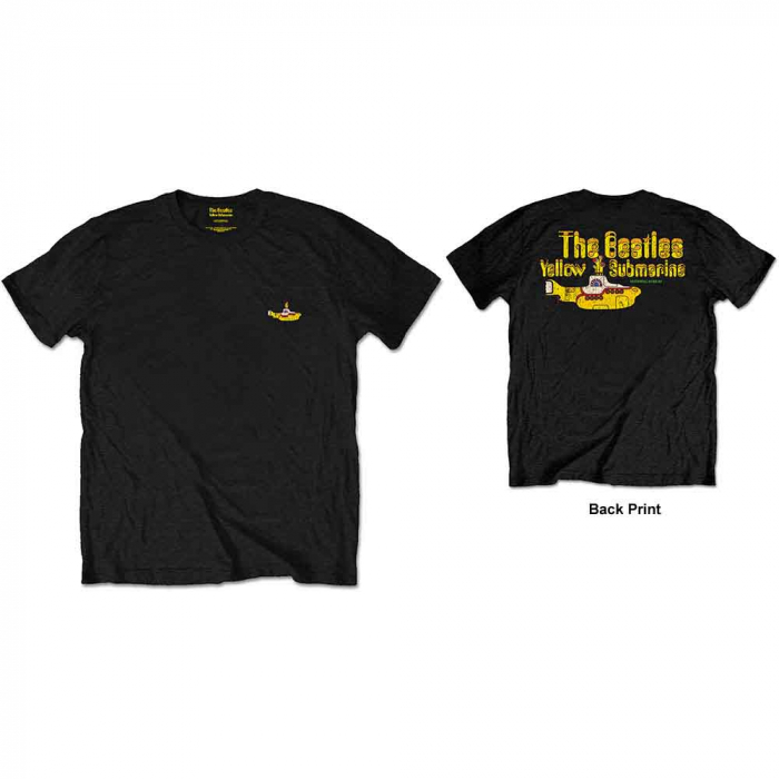 The Beatles Unisex T-Shirt: Nothing Is Real (Back Print/Retail Pack) [1]