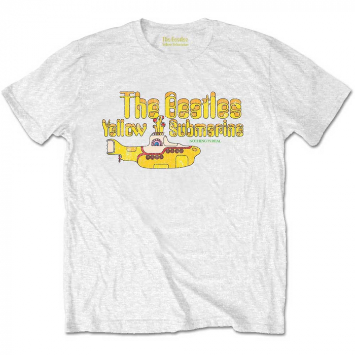 The Beatles Unisex T-Shirt: Nothing Is Real (Retail Pack) [1]
