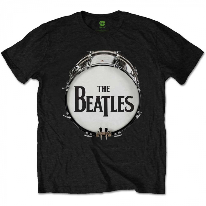 The Beatles Unisex T-Shirt: Original Drum Skin [1]