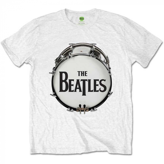The Beatles Unisex T-Shirt: Original Drum Skin [1]
