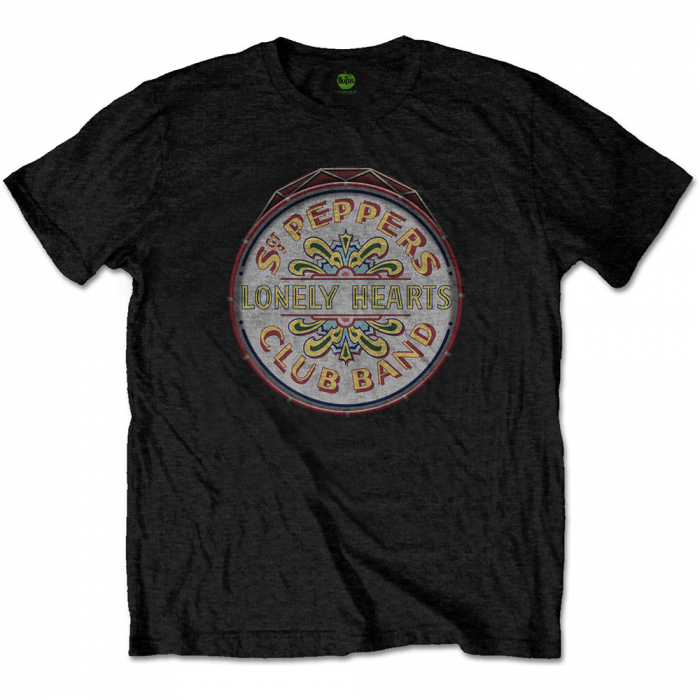 The Beatles Unisex T-Shirt: Original Pepper Drum [1]