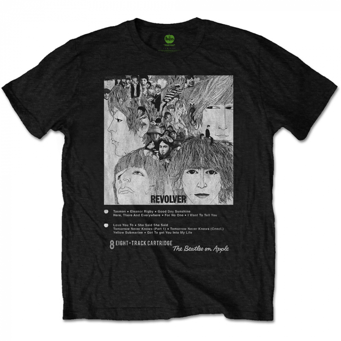 The Beatles Unisex T-Shirt: Revolver 8 Track [1]