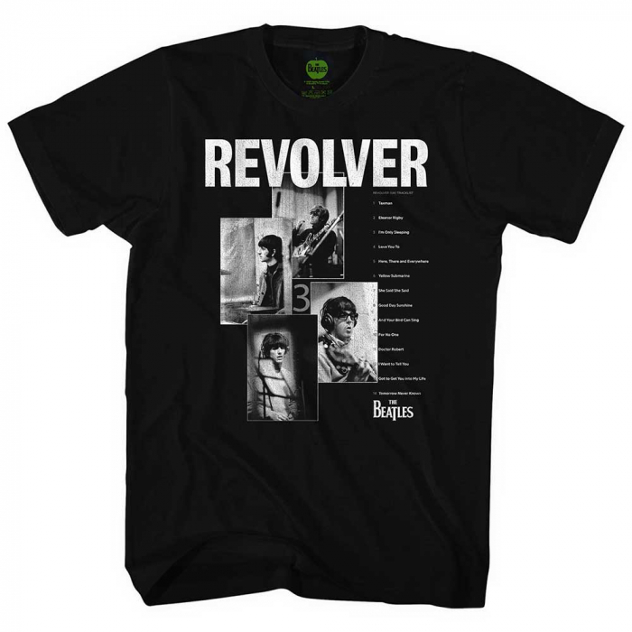 The Beatles Unisex T-Shirt: Revolver Track List [1]