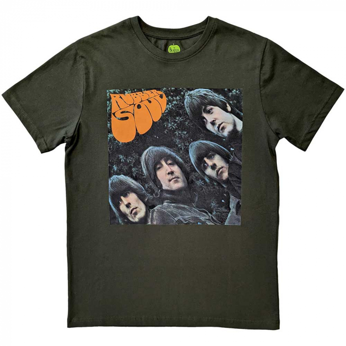 The Beatles Unisex T-Shirt: Rubber Soul Album Cover [1]