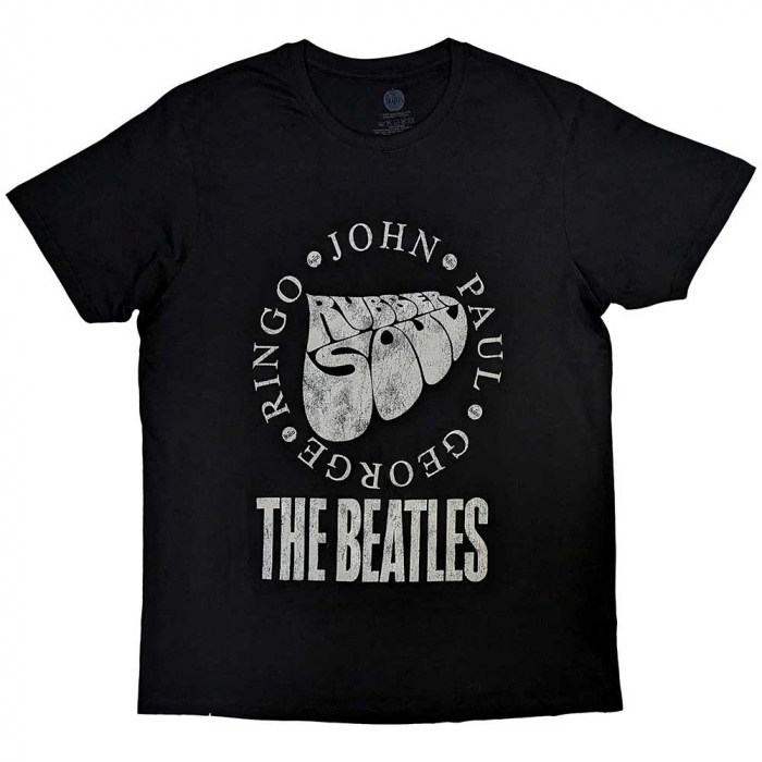 The Beatles Unisex T-Shirt: Rubber Soul Names [1]
