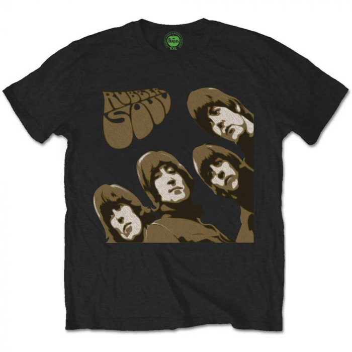 The Beatles Unisex T-Shirt: Rubber Soul Sketch [1]