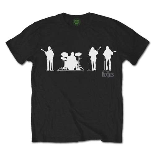 The Beatles Unisex T-Shirt: Saville Row Line Up Silhouette [1]